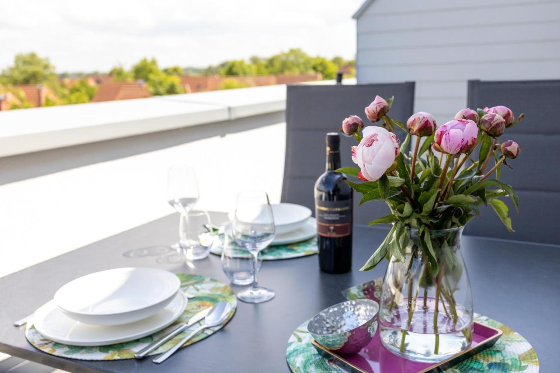 Penthouse 18 - Mit Dachterrasse Und Sauna Dorum Eksteriør billede